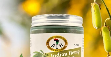Indian Hemp & Olive Hair Promade