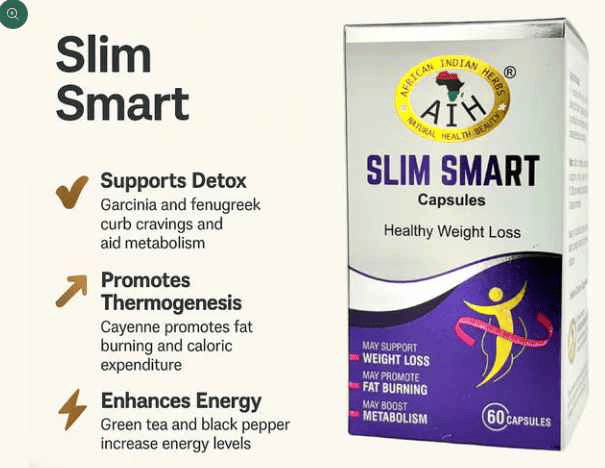 Slim Smart Capsules - Africanindianherb